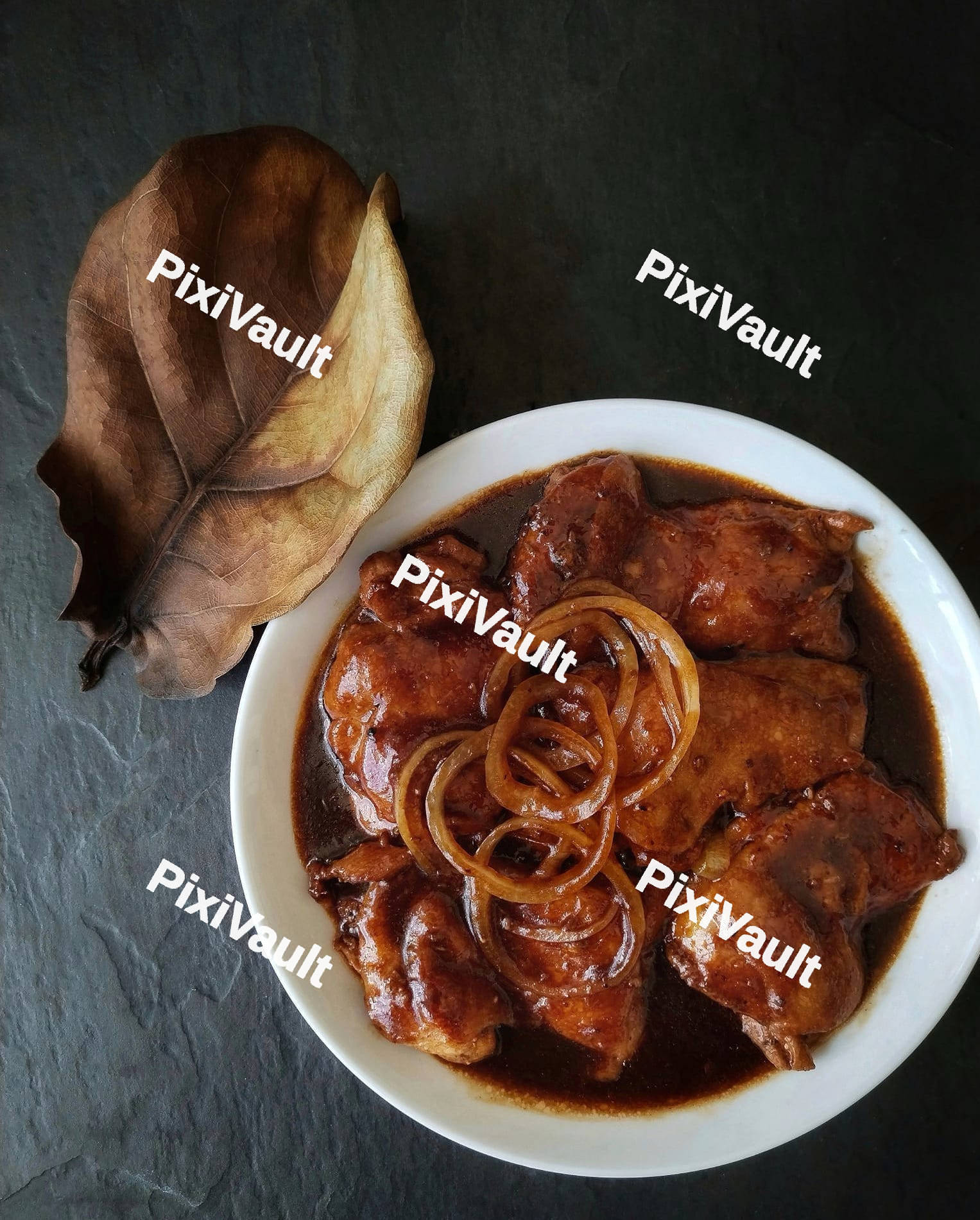 Classic French Chicken in Red Wine